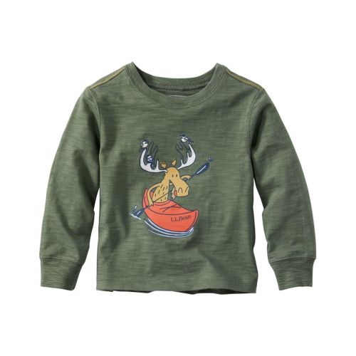 Infants' and Toddlers' Graphic Tee, Long-Sleeve Glow-in-the-Dark
