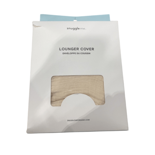 Snuggle Me Organic Lounger Curve Muslin Covers, Natural