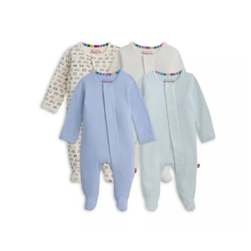 Boys' Footie Bundle, Pack of 4 - Baby