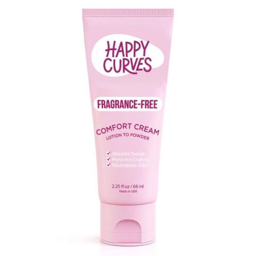 Happy Curves Anti-Chafing Comfort Cream Deodorant - Fragrance Free - 2.25 fl oz