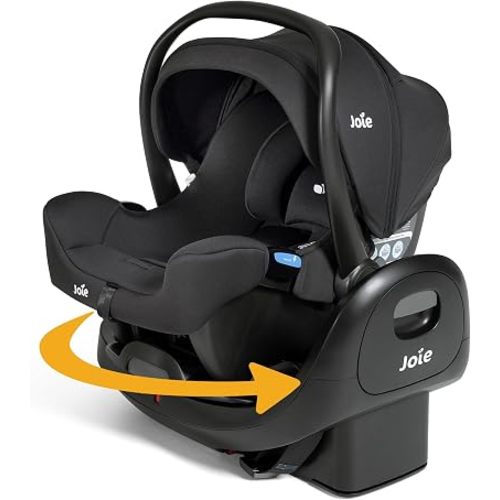 Joie Baby, Rue™ LX Spin, 180° Rotating Base, 4-Position Recline, UPF 50+ Expandable Canopy (Shale)