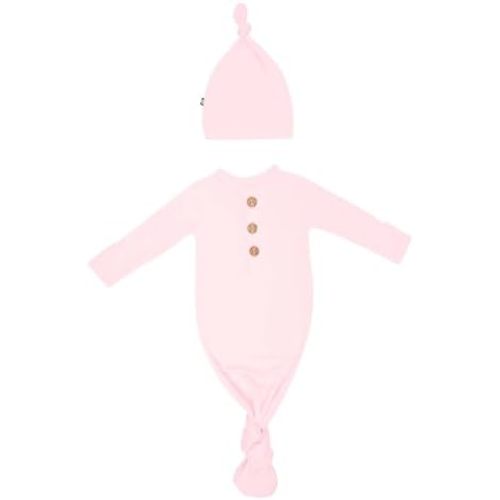 KYTE BABY Knotted Gown with Hat Set - Sakura