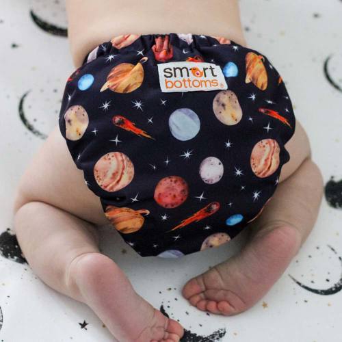 Organic Cotton Cloth Diaper - Cosmos | Smart Bottoms