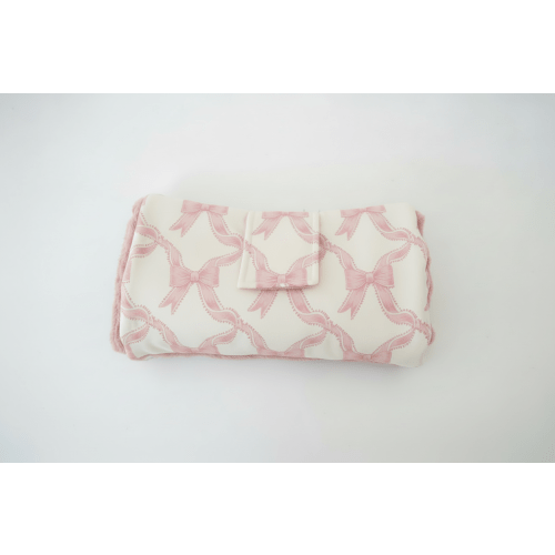 Pink Bow On the Go Changing Pad