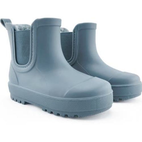 Kids' Shortie Rain Boot with Faux Fur Lining