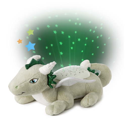 Cloud b Twilight Buddies Color Changing Nature & Floral Dragon LED Night Lights, 3 Soothing Color Choices (Green, Blue, Amber)
