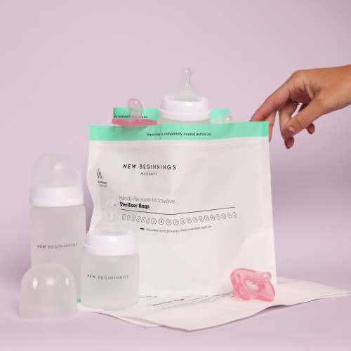 Microwave Steriliser Bags (6pk) - Steriliser Bags – New Beginnings