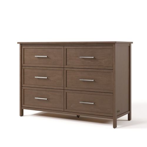 Graco Classic 6 Drawer Double Dresser Hazelnut