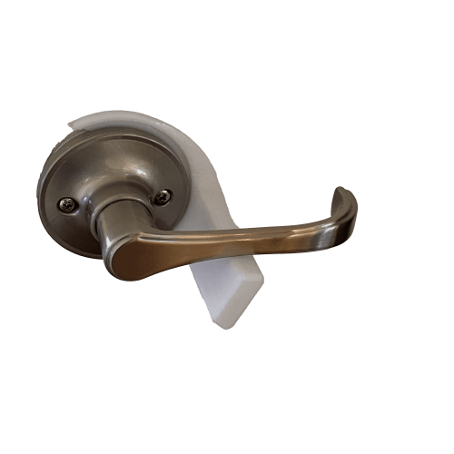 Child Pet Proof Door Lever Lock - White Circle 4 Pack