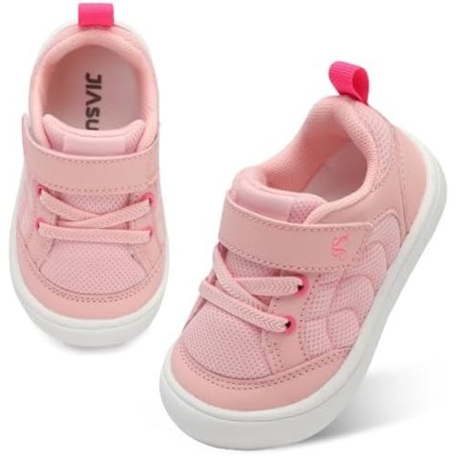 JIASUQI Baby Toddler Shoes Wide Toe Box Toddler Sneakers Tennis Shoes for Boys and Girls size 6