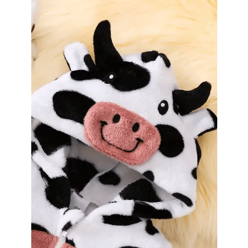 Size 9-12 monthsadorable black plush hooded romper newborns soft - Temu