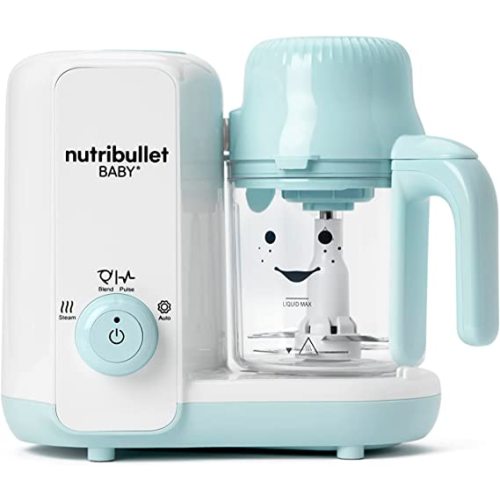 nutribullet Baby Steam + Blend, White/Blue