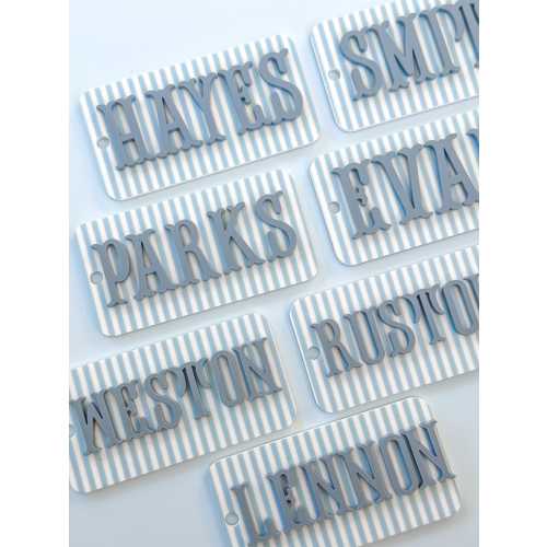 Name Keychain, Backpack Name Tag, Personalized Keychain, Bag Charms and Keychains, Custom Keychain, Custom Name Keychain, Acrylic Keychain