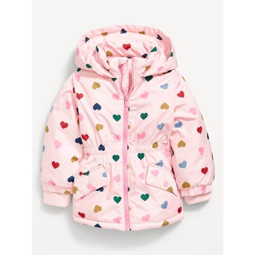 Water-Resistant Snow Jacket for Toddler Girls