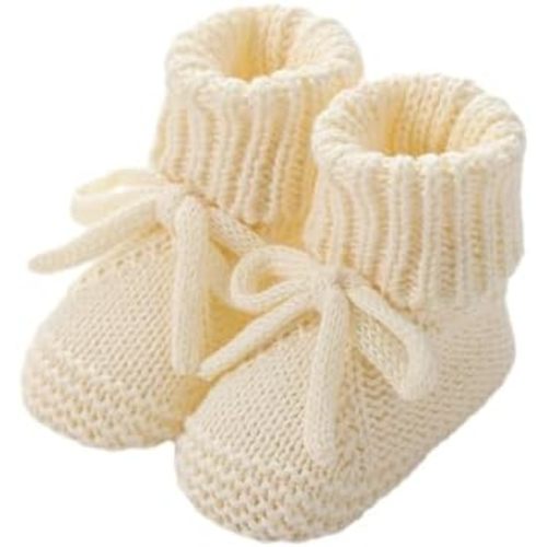 DSORVICD Newborn Baby Boys Girls Knitted Booties Soft Sole Shoes Socks