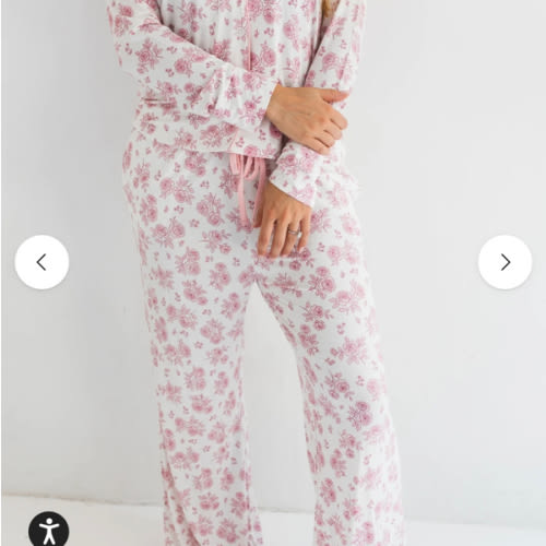 Blush Rose Garden Women's Set – In My Jammers