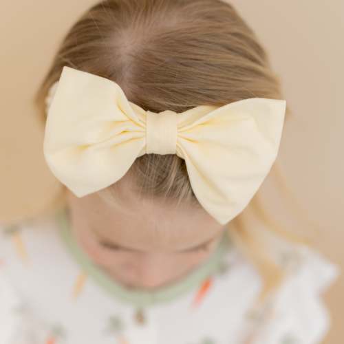 Bow Headband in Chamomile