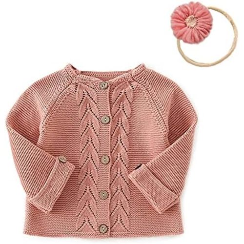 Simplee kids Baby Girls' Fall Winter Cardigan Sweaters Coats Outfits for Toddlers