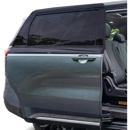 EcoNour Car Window Sun Shades for MPV, Minivan Rear Windows (2 Pack)