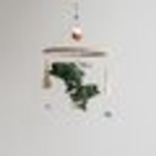 Bass fishing baby mobile - Underwater crib mobile - Lake theme nursery decor - Baby boy gift