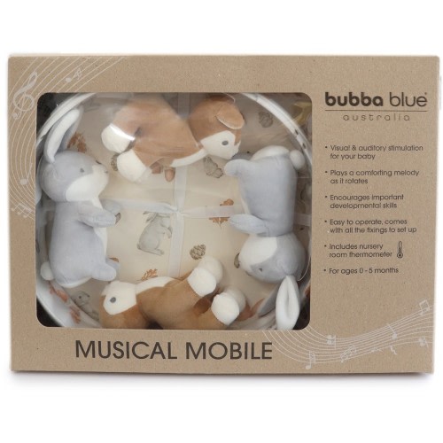 Bubba Blue Woodland Musical Mobile