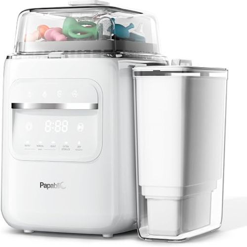 Papablic SafeguardPlus Bottle Washer, Sterilizer &Dryer, Water Purification