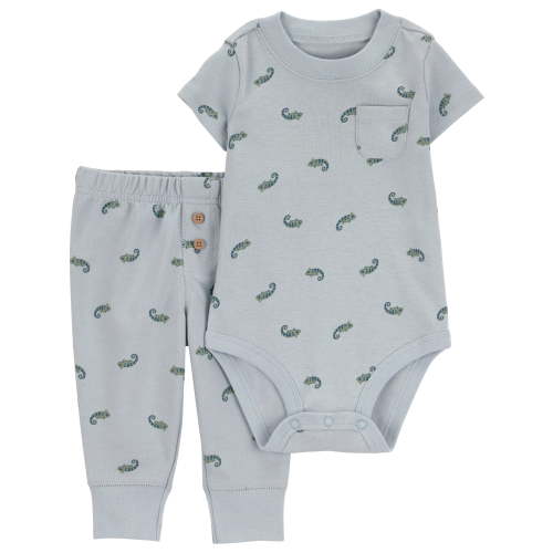 Carter's Child of Mine Baby Boy Outfit Set, 2-Piece, Sizes 0/3-24 Months