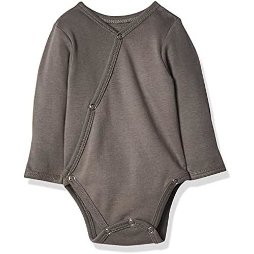 0-3 M, L'ovedbaby unisex-baby Organic Cotton Baby Kimono Bodysuit