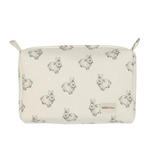 Rabbit Ecru Toiletry Bag