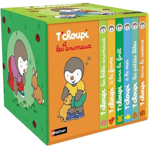 Ma petite bibliothèque - T'choupi et les animaux