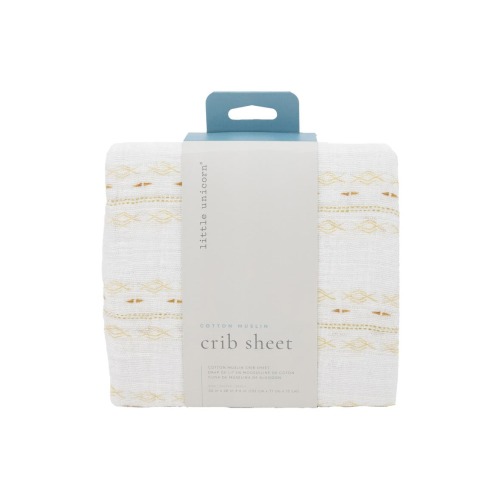 Cotton Muslin Crib Sheet