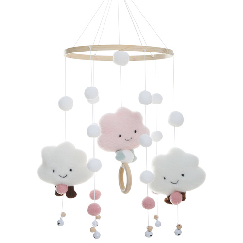 Relax love Baby Crib Mobile Wind Chime Bed Bell Christmas Gift Grasp Training Color Recognition Bed Cot Decoration