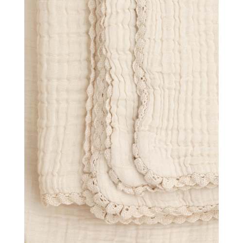 willaby lace baby blanket / undyed - lace baby blanket / undyed