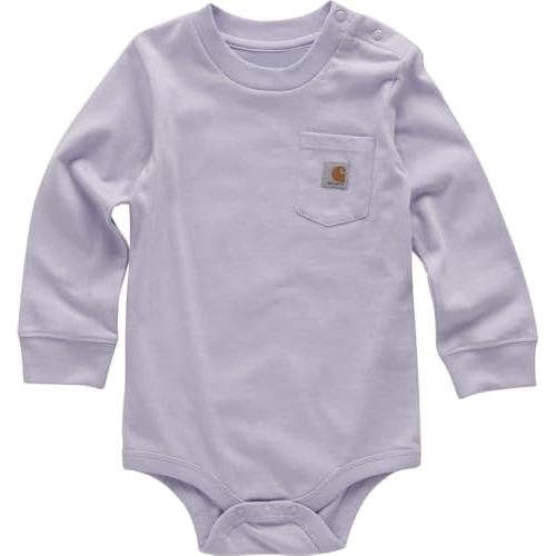 Carhartt Kid's CA5002 Long-Sleeve Pocket Bodysuit