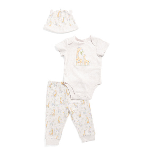 Newborn Boys 2pc Giraffe Bodysuit And Pants Set | Baby Boys (0-24m) | Marshalls