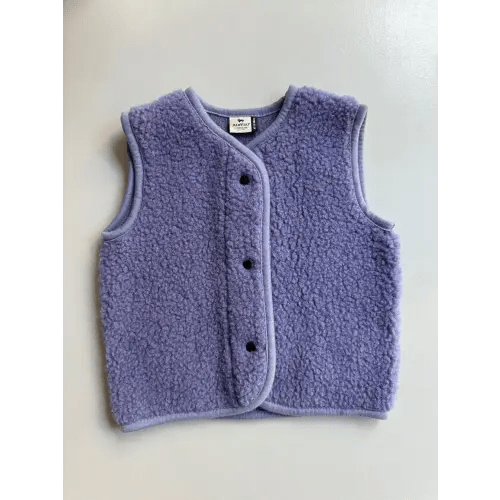 merino teddy vest — BÖF shop