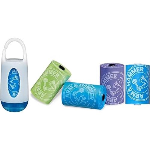 Munchkin Arm and Hammer Diaper Bag Dispenser WITH 36 Bag Refills