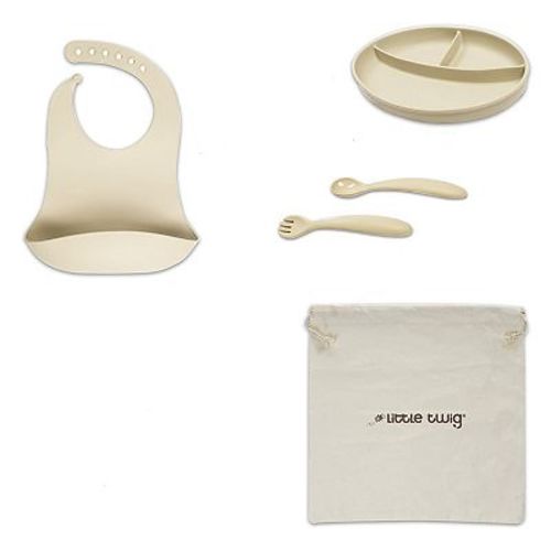 Little Twig Silicone 5-pc. Feeding Set