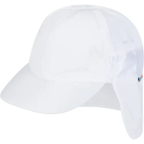 Kids Flap Hat | White