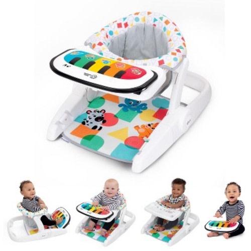 Baby Einstein Tappin Tunes Learn to Sit 4 in 1 Sit Up Floor Booster Seat
