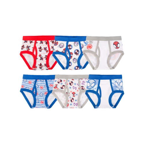 Character Toddler Boy Briefs, 6- Pack, Sizes 2T-4T