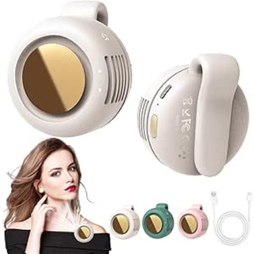 Amazon.com: Portable Silent Mini Bladeless Fan Clip On, Small Fan Clip on for Shirt & Waist, Adjustable 3-Speed Suspended Whirlwind Fans, For Outdoor & Travel & Office, Travel Accessories, Gift : Home & Kitchen