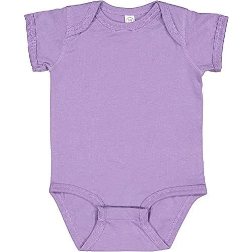 RABBIT SKINS, Baby Soft Fine Jersey Short Sleeve Bodysuit