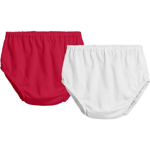 City Threads Baby Girls Boys Diaper Covers Bloomers Cotton Soft Comfortable Durable Made in USA 2-Pack