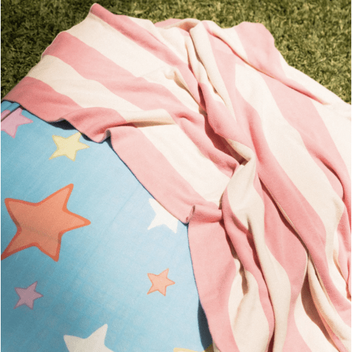 BY GEE - Organic Cotton Crib Sheet (Starburst)