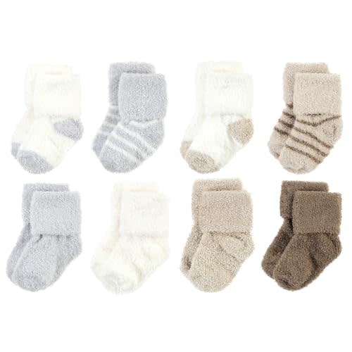 Hudson Baby baby-girls Cotton Rich Newborn and Terry Socks