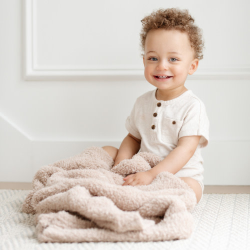 Saranoni Bamboni Receiving Blanket - Birch