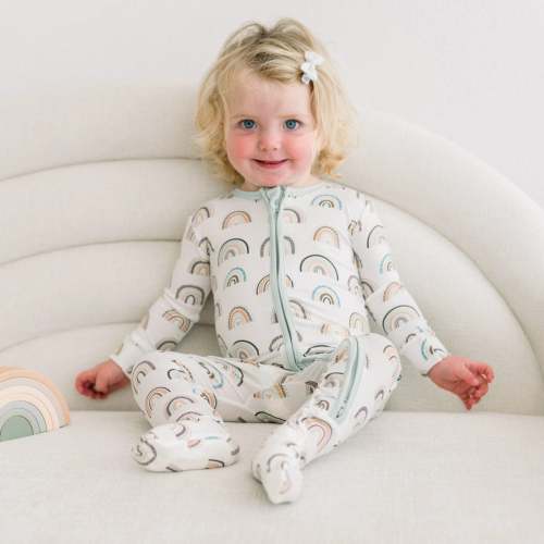 Earthy Rainbows Footie