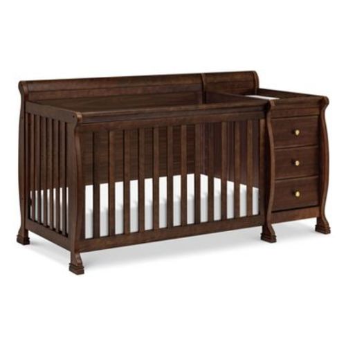 daVinci Kalani 4-in-1 Convertible Crib and Changer Combo - Espresso