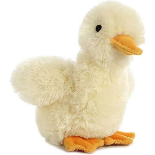 Aurora® Adorable Mini Flopsie™ Duckling Stuffed Animal - Mini Companions Ready for Playful Adventures - for Kids All Ages, Toddlers, Adults, and Families - Yellow 6.5 Inches